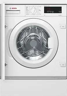 Встраиваемая стиральная машина Bosch WIW24340OE 1200 об/мин, белый, инверторный EcoSilenceDrive двигатель