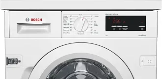 Встраиваемая стиральная машина Bosch WIW24340OE 1200 об/мин, белый, инверторный EcoSilenceDrive двигатель 4