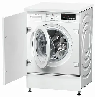 Встраиваемая стиральная машина Bosch WIW28540OE 1400 об/мин, белый, инверторный EcoSilenceDrive двигатель 2