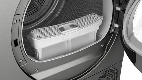 Встраиваемая стирально-сушильная машина Bosch WKD28541EU 1400 об/мин, белый, конденсационная сушка, универсальный двигатель 7
