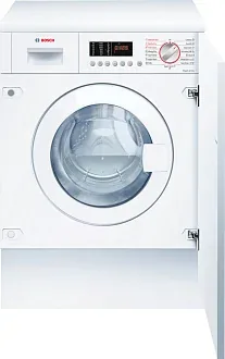 Встраиваемая стирально-сушильная машина Bosch WKD28543EU 1400 об/мин, белый, конденсационная сушка, универсальный двигатель 8