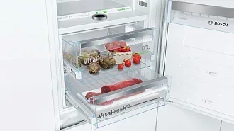 Встраиваемый двухкамерный холодильник Bosch KIF86HD20R 7
