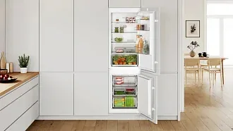 Встраиваемый двухкамерный холодильник Bosch KIN865SE0 4