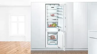Встраиваемый двухкамерный холодильник Bosch KIN86AFF0 2