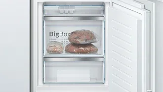 Встраиваемый двухкамерный холодильник Bosch KIS86AF20R 3
