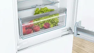 Встраиваемый двухкамерный холодильник Bosch KIS86AF20R 5
