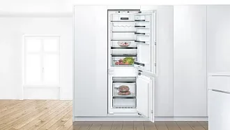 Встраиваемый двухкамерный холодильник Bosch KIS86HDD0 2