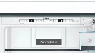 Встраиваемый двухкамерный холодильник Bosch KIS86HDD0 3