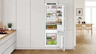 Встраиваемый двухкамерный холодильник Bosch KIV87SFE0 3