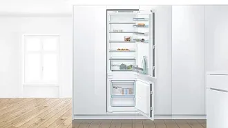 Встраиваемый двухкамерный холодильник Bosch KIV87VS30M 4