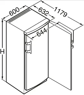 Морозильник Liebherr G 2033 3