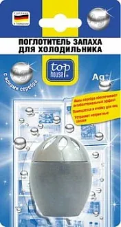 Поглотитель запаха для холодильника с ионами серебра TOP HOUSE 2