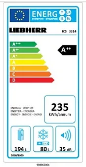 Встраиваемый холодильник Liebherr ICS 3314 5