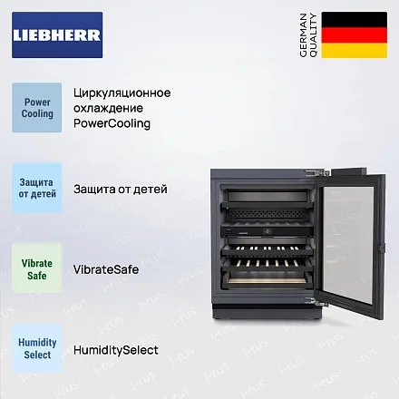 Встраиваемый винный шкаф Liebherr UWpri 3662 24