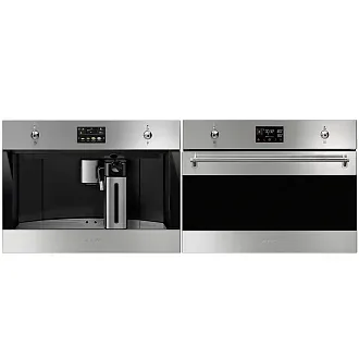 Комплект Smeg Classica в серебре 45 см (SO4302S3X,CMS4303XRU)