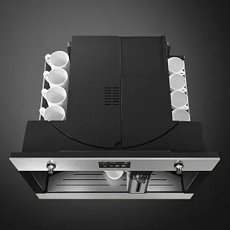 Комплект Smeg Classica в серебре 45 см (SO4302S3X,CMS4303XRU) 8