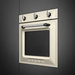 Комплект Smeg Victoria кремовый (SR964PGH, SF6905P1) 5