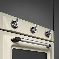 Комплект Smeg Victoria кремовый (SR964PGH, SF6905P1) 7