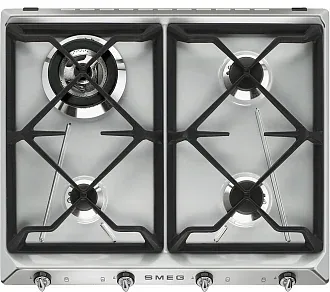 Комплект Smeg Victoria серебристый (SR964XGH, SF6905X1) 2
