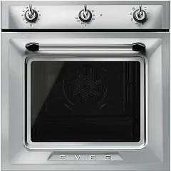 Комплект Smeg Victoria серебристый (SR964XGH, SF6905X1) 4