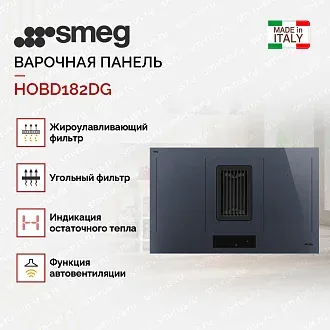 Варочная поверхность Smeg HOBD182DG 2