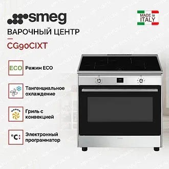 Варочный центр Smeg CG90CIXT 2