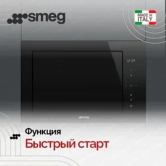 Встраиваемая микроволновая печь Smeg FMI625CN 3