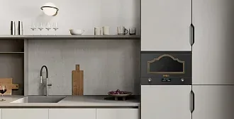 Встраиваемая микроволновая печь Smeg MP722AO 7