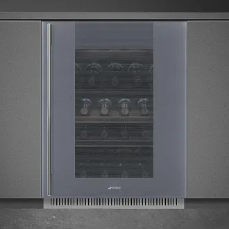 Встраиваемый холодильный шкаф для вина Smeg CVI138RS3 8